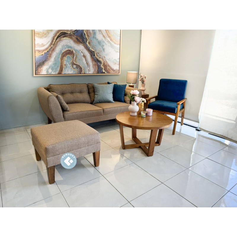 PAQUETE LOVE SEAT OVAL P70 / TABURETE / TIFFANY