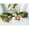 PAQUETE LOVE SEAT + 2 INDIVIDUALES OVAL