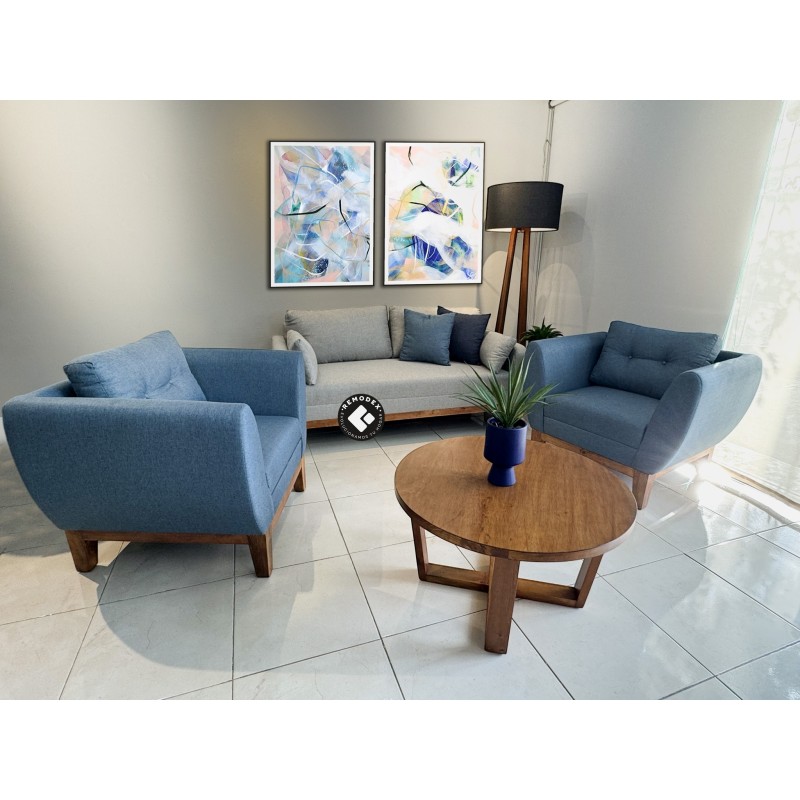 PAQUETE LOVE SEAT LUCÍA + 2 INDIVIDUALES OVAL