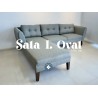 SOFÁ OVAL EN L