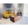 PAQUETE SALA LOVE SEAT OVAL + SILLETA CH
