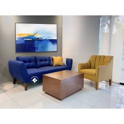 PAQUETE SOFÁ OVAL + INDIVIDUAL MAR