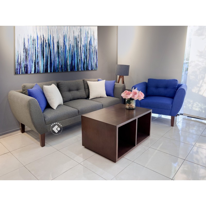 PAQUETE 3,1 OVAL SOFÁ + INDIVIDUAL