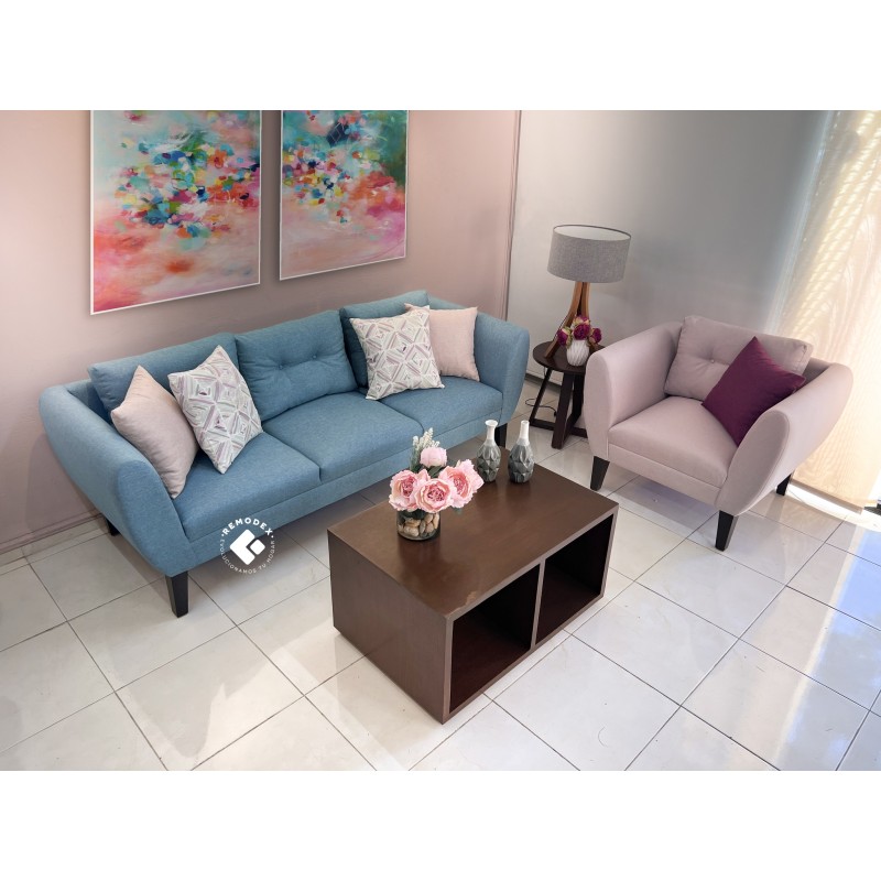 PAQUETE INDIVIDUAL OVAL + SOFÁ OVAL