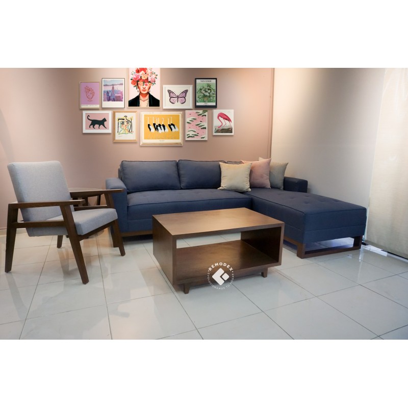 PAQUETE SOFÁ L NAIROBI + SILLETA NATURA