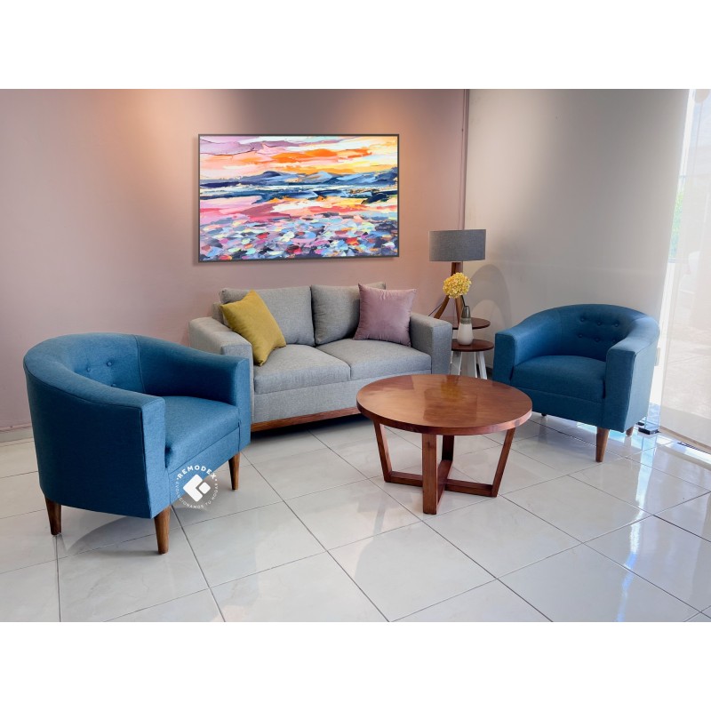 PAQUETE 2 SILLETAS CH/LOVE SEAT SOFÍA