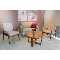 PAQUETE LOVE SEAT MILAN + 2 INDIVIDUALES TIFFANY