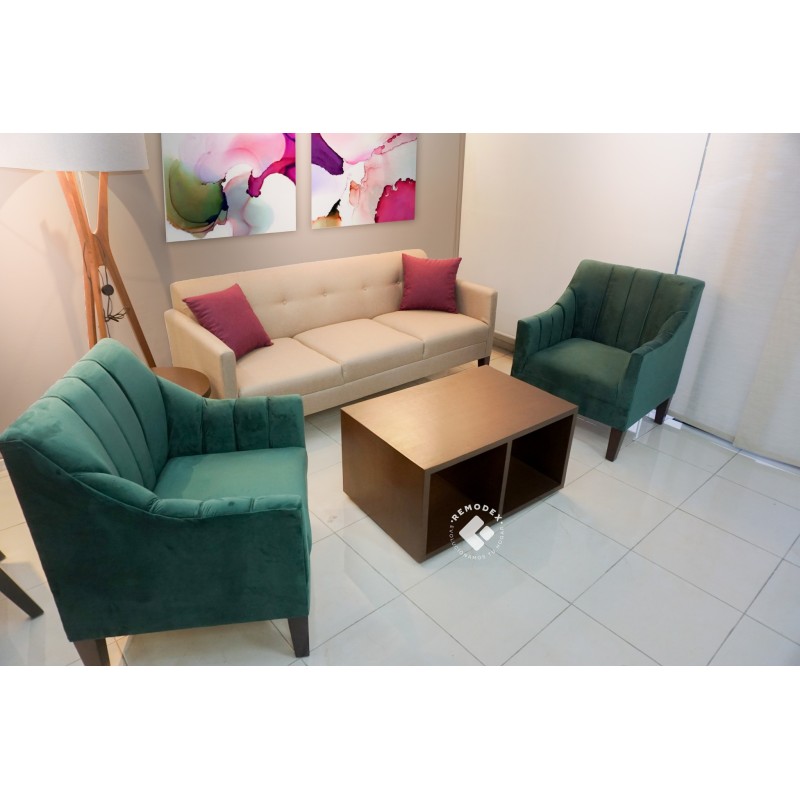 PAQUETE SOFÁ B + INDIVIDUAL MAR