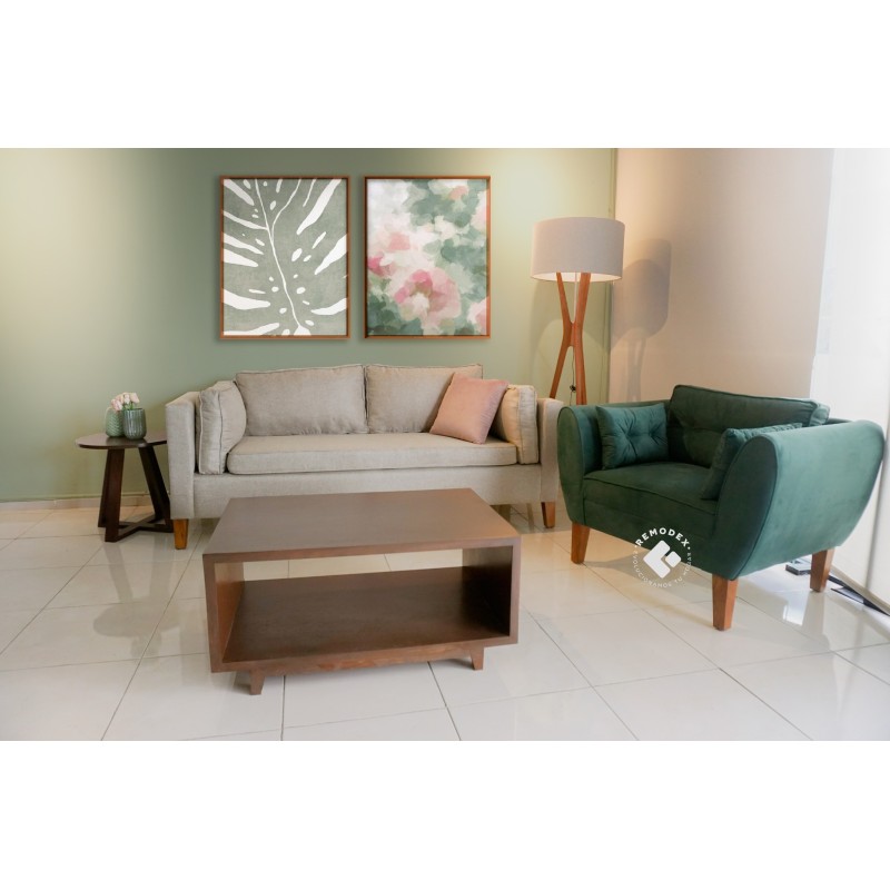PAQUETE LOVE SEAT ARIZONA + INDIVIDUAL OVAL P70