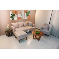 PAQUETE SOFÁ BACALAR + TABURETE + SILLETA MAR