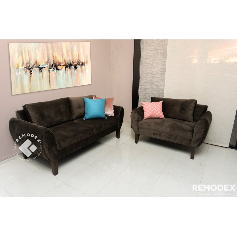 PAQUETE LOVE SEAT + INDIVIDUAL OVAL P70