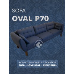 SOFÁ OVAL P70 (2.40M)