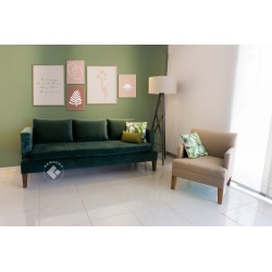 SOFÁ LUZ TERCIOPELO / MOSCÚ LINO