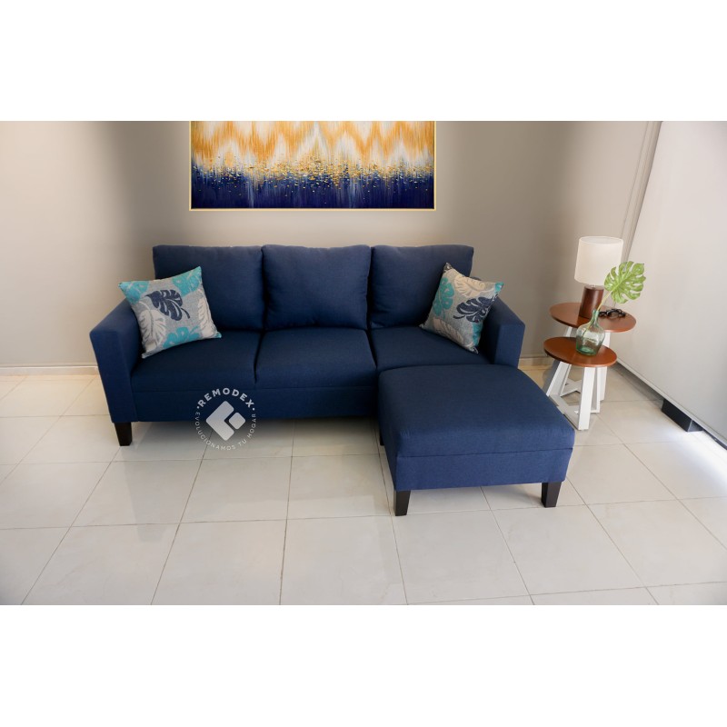 PAQUETE SOFÁ SOFÍA B2/TABURETE