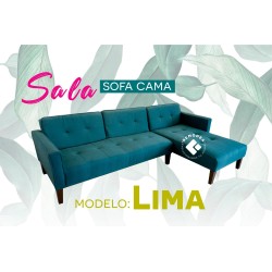 SOFÁ CAMA L MOD. LIMA