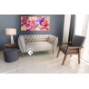 PAQUETE LOVE SEAT OVAL CAPITON/VANCOUVER