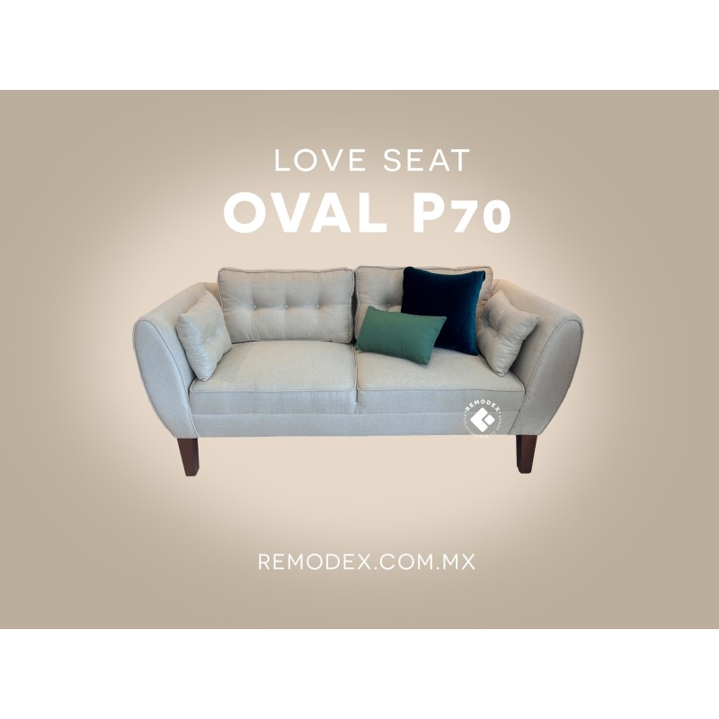 LOVE SEAT OVAL P70