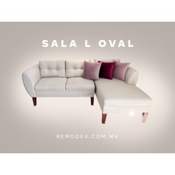 SOFÁ L OVAL