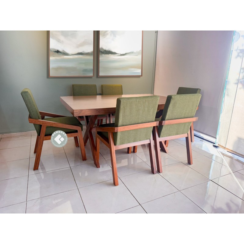 COMEDOR 6P ALEJANDRA/MESA CRUZ