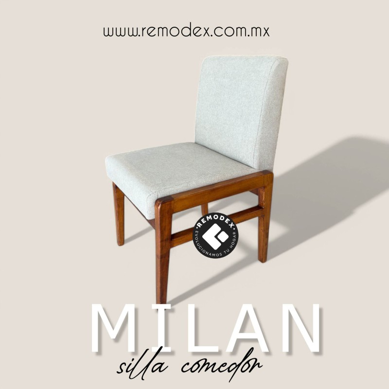 SILLA MILAN SIN BRAZOS
