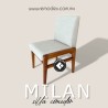 SILLA MILAN SIN BRAZOS