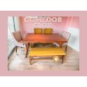 COMEDOR 6P FANNY/FLOR/BANCA