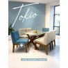 COMEDOR 6P CRUZ DE CRISTAL /TOKIO