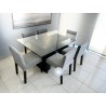 COMEDOR 6P MESA OLMO/SILLA MOD.1