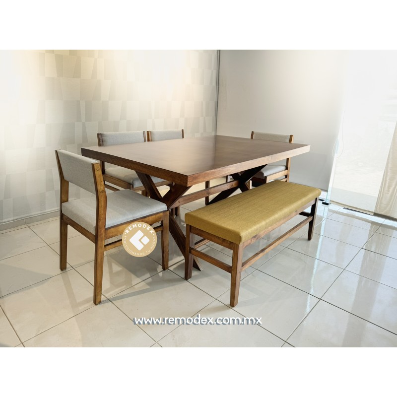 COMEDOR SILLAS MAR / CRUZ / BANCA LISA