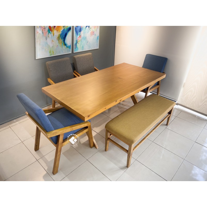 COMEDOR 6P CRUZ/ALEJANDRA/BANCA