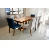 COMEDOR 8P CRUCETA/FLOR