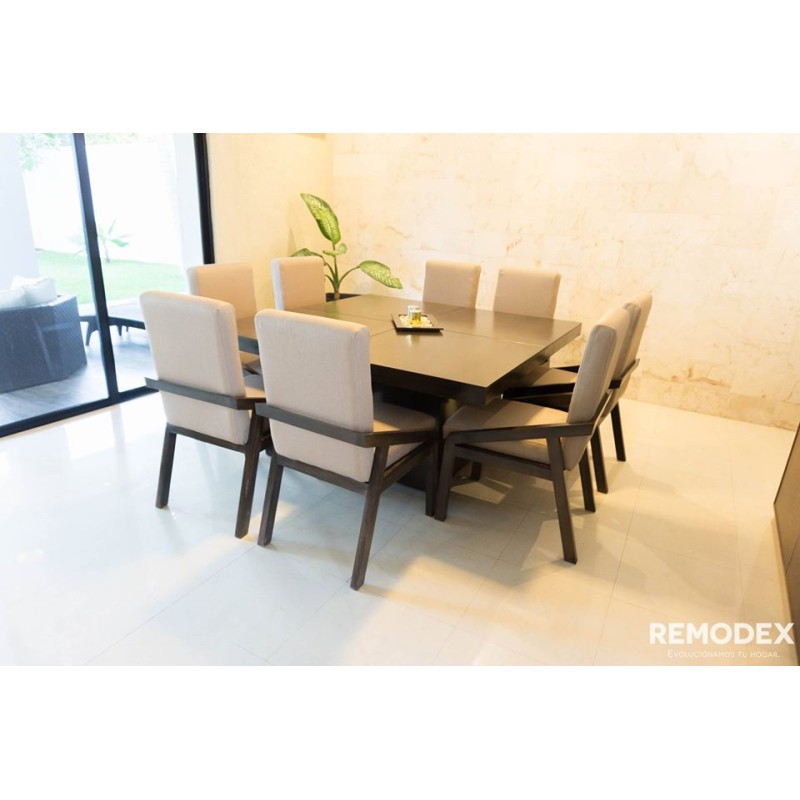 COMEDOR 8P ALEJANDRA/CUBO