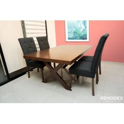 COMEDOR 4P MOD.5/CRUZ RECTANGULAR