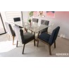COMEDOR 6P VINTAGE/CRUCETA CRISTAL
