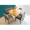 COMEDOR 6P MOD1/BANCA MOD.1 /FANNY