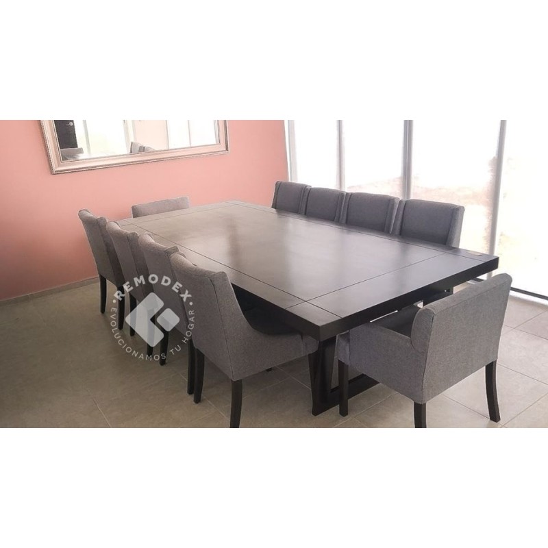 COMEDOR 10P A/FLOR/BRAZOS