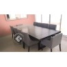 COMEDOR 10P A/FLOR/BRAZOS